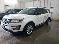 Salvage cars for sale at Madisonville, TN auction: 2017 Ford Explorer XLT