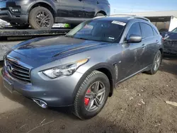 Salvage cars for sale at Brighton, CO auction: 2014 Infiniti QX70