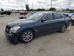 Infiniti salvage cars for sale: 2007 Infiniti M35 Base