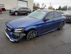 Mercedes-Benz Vehiculos salvage en venta: 2018 Mercedes-Benz C 43 4matic AMG