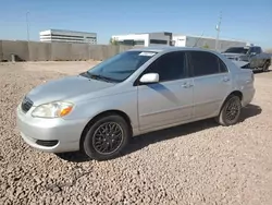 Toyota Corolla ce salvage cars for sale: 2007 Toyota Corolla CE