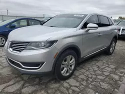 Salvage cars for sale at Dyer, IN auction: 2018 Lincoln MKX Premiere