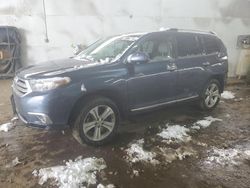 Toyota Highlander salvage cars for sale: 2013 Toyota Highlander Limited