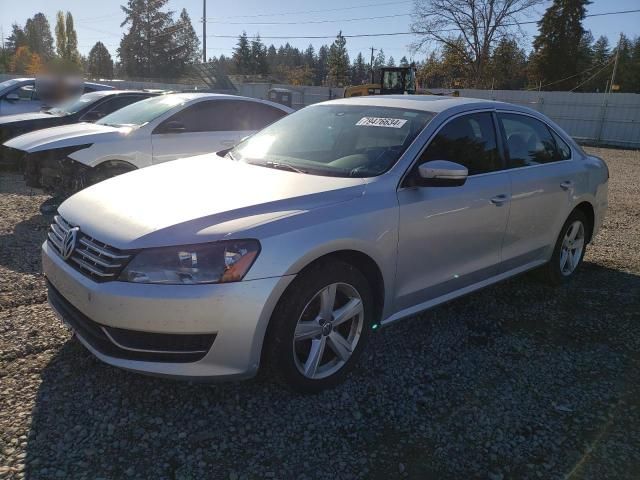 2013 Volkswagen Passat SE