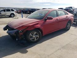 Salvage cars for sale at Grand Prairie, TX auction: 2021 Hyundai Elantra SE