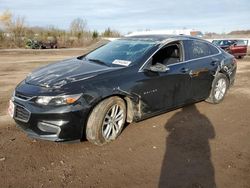 Chevrolet salvage cars for sale: 2016 Chevrolet Malibu LT