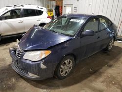 Hyundai salvage cars for sale: 2010 Hyundai Elantra Blue