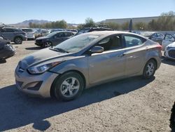 Salvage cars for sale from Copart Las Vegas, NV: 2014 Hyundai Elantra SE