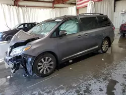 Salvage cars for sale at Albany, NY auction: 2015 Toyota Sienna XLE