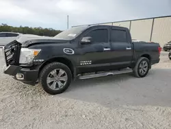 Nissan Titan Vehiculos salvage en venta: 2017 Nissan Titan SV