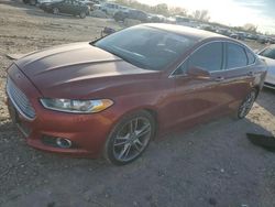 Salvage cars for sale at Kansas City, KS auction: 2013 Ford Fusion Titanium