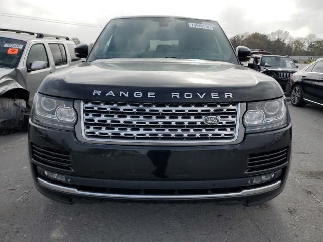 2015 Land Rover Range Rover HSE