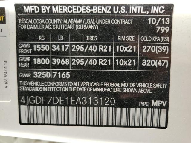 2014 Mercedes-Benz GL 550 4matic