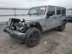 Jeep salvage cars for sale: 2016 Jeep Wrangler Unlimited Sport