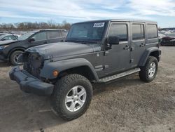 Salvage cars for sale from Copart Des Moines, IA: 2017 Jeep Wrangler Unlimited Sport