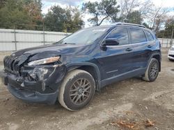 Salvage cars for sale at Hampton, VA auction: 2016 Jeep Cherokee Latitude