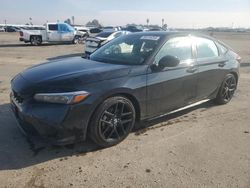 Salvage cars for sale at Fresno, CA auction: 2024 Honda Civic Sport