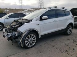 Salvage cars for sale at Littleton, CO auction: 2018 Ford Escape Titanium