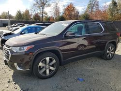 Carros salvage sin ofertas aún a la venta en subasta: 2020 Chevrolet Traverse LT