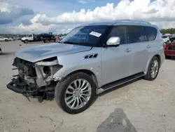 Infiniti qx80 salvage cars for sale: 2017 Infiniti QX80 Base