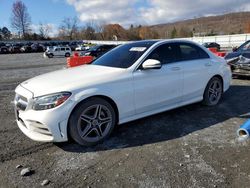 Mercedes-Benz salvage cars for sale: 2021 Mercedes-Benz C 300 4matic