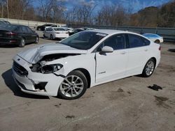 Salvage cars for sale at Ellwood City, PA auction: 2019 Ford Fusion SE