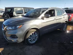 Salvage cars for sale at Brighton, CO auction: 2021 Nissan Rogue Sport SV