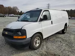 Chevrolet salvage cars for sale: 2017 Chevrolet Express G3500