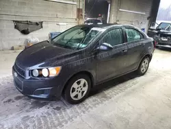 Salvage cars for sale at Angola, NY auction: 2015 Chevrolet Sonic LS