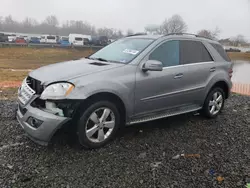 Salvage cars for sale from Copart Hillsborough, NJ: 2011 Mercedes-Benz ML 350 4matic