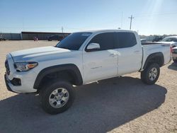 Salvage cars for sale from Copart Andrews, TX: 2017 Toyota Tacoma Double Cab