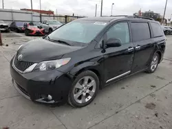 Salvage cars for sale at Los Angeles, CA auction: 2013 Toyota Sienna Sport