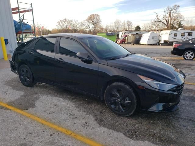 2022 Hyundai Elantra Blue