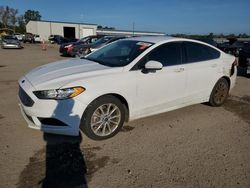 Salvage cars for sale at Harleyville, SC auction: 2017 Ford Fusion SE