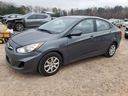 Salvage cars for sale at Charles City, VA auction: 2013 Hyundai Accent GLS