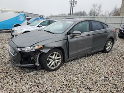 Salvage cars for sale at Wayland, MI auction: 2014 Ford Fusion SE