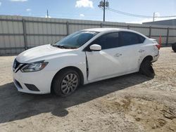 Nissan salvage cars for sale: 2017 Nissan Sentra S