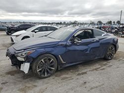 Salvage cars for sale from Copart Sikeston, MO: 2021 Infiniti Q60 Luxe