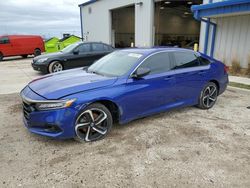 Salvage cars for sale from Copart Milwaukee, WI: 2022 Honda Accord Sport