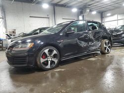 Salvage cars for sale at Ham Lake, MN auction: 2015 Volkswagen GTI