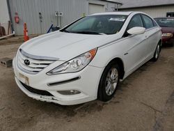 Salvage cars for sale at Pekin, IL auction: 2013 Hyundai Sonata GLS