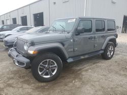 Jeep Wrangler Unlimited Sahara salvage cars for sale: 2018 Jeep Wrangler Unlimited Sahara