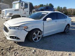 Salvage cars for sale at Mendon, MA auction: 2016 Ford Fusion SE