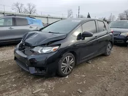 Salvage cars for sale at Lansing, MI auction: 2015 Honda FIT EX