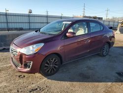 Mitsubishi salvage cars for sale: 2019 Mitsubishi Mirage G4 SE