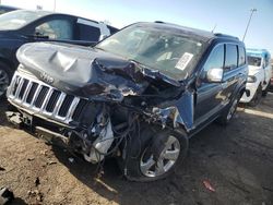 Salvage cars for sale at Woodhaven, MI auction: 2013 Jeep Grand Cherokee Limited