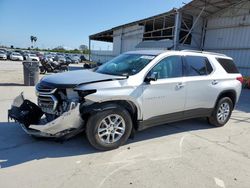 Salvage cars for sale from Copart Corpus Christi, TX: 2019 Chevrolet Traverse LT