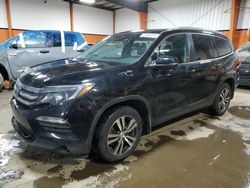 Honda salvage cars for sale: 2018 Honda Pilot Exln