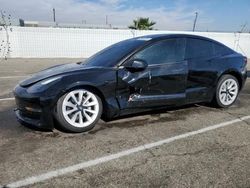 Salvage cars for sale at Van Nuys, CA auction: 2021 Tesla Model 3