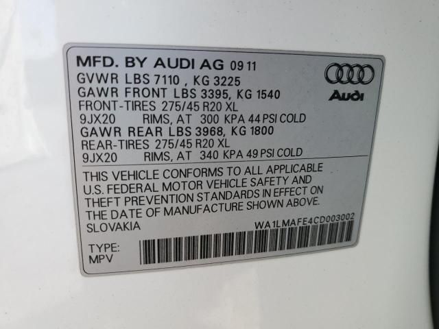 2012 Audi Q7 Premium Plus